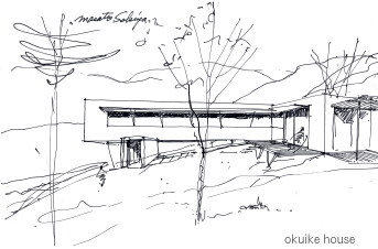 Sketch; House in Okuike