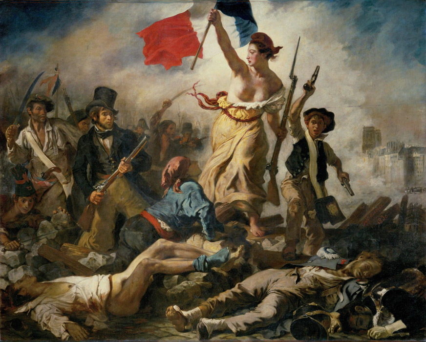 Delacroix "Liberty Leading the People"